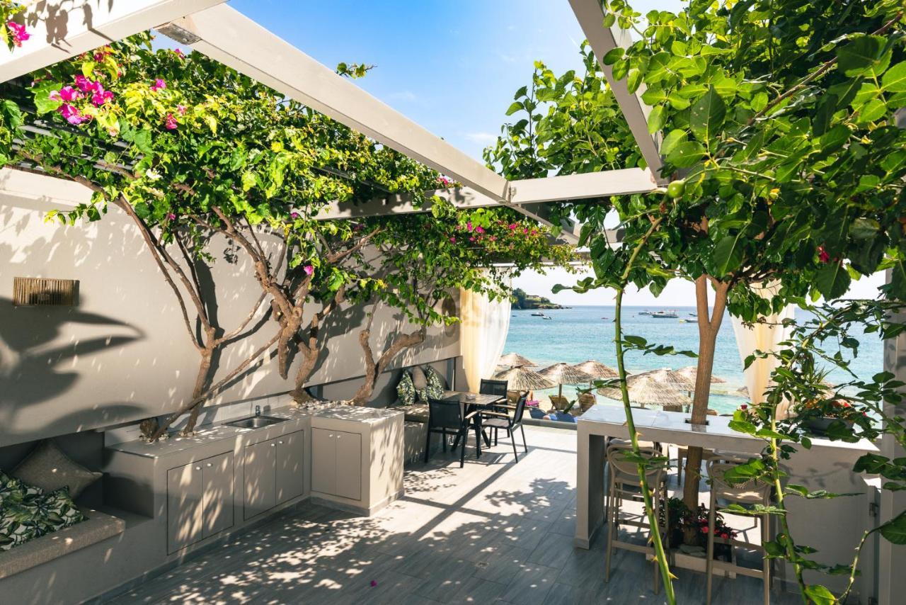 Buganvilla-Sea Front Villas Agia Pelagia Eksteriør billede