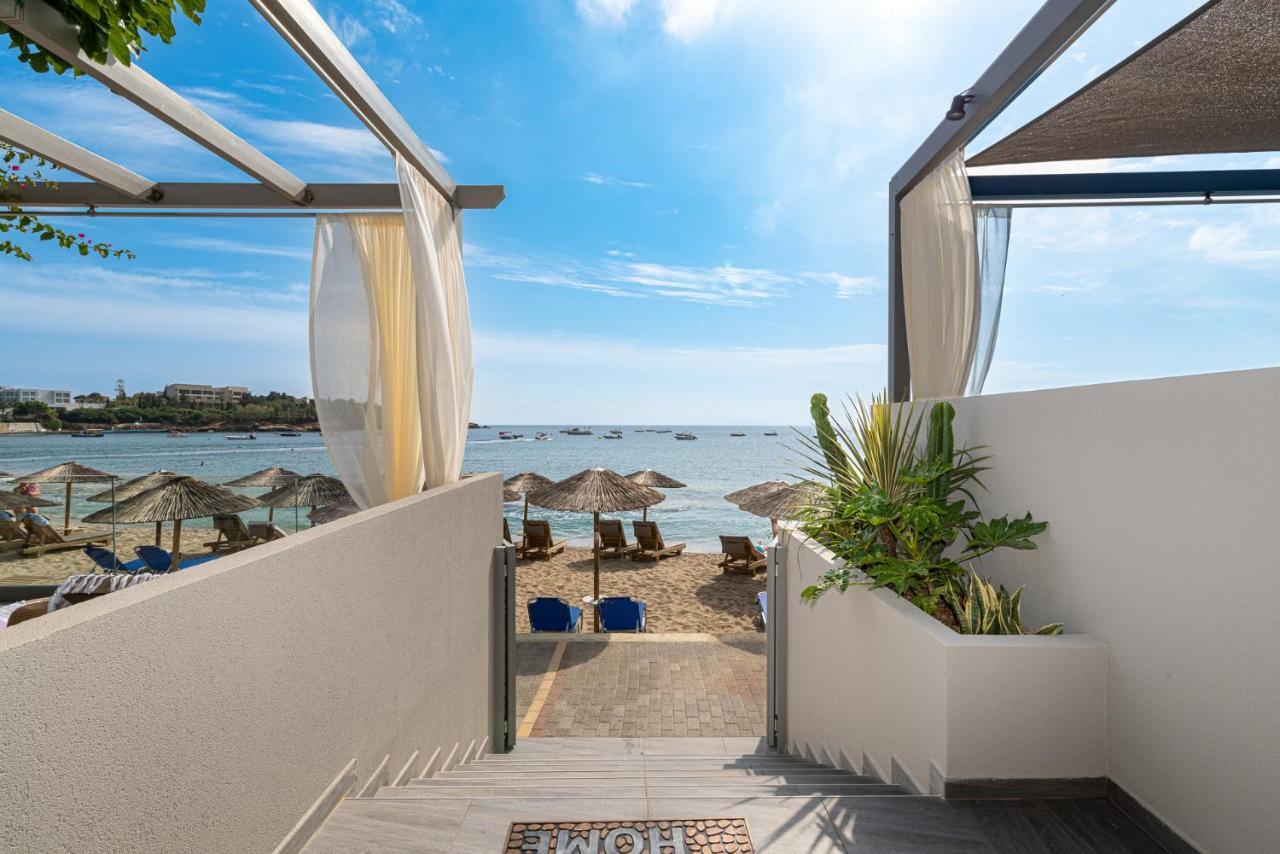 Buganvilla-Sea Front Villas Agia Pelagia Eksteriør billede